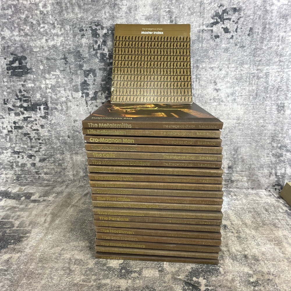 The Emergence of Man Time-Life Books 20 Volume Set + Master Index Hardcover